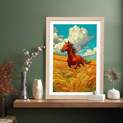 Majestic Horse Framed Art