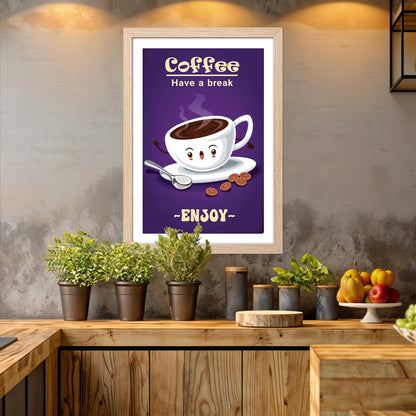 Coffee Break Wall Frame