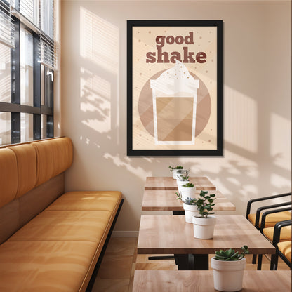 Creamy Shake Wall Frame