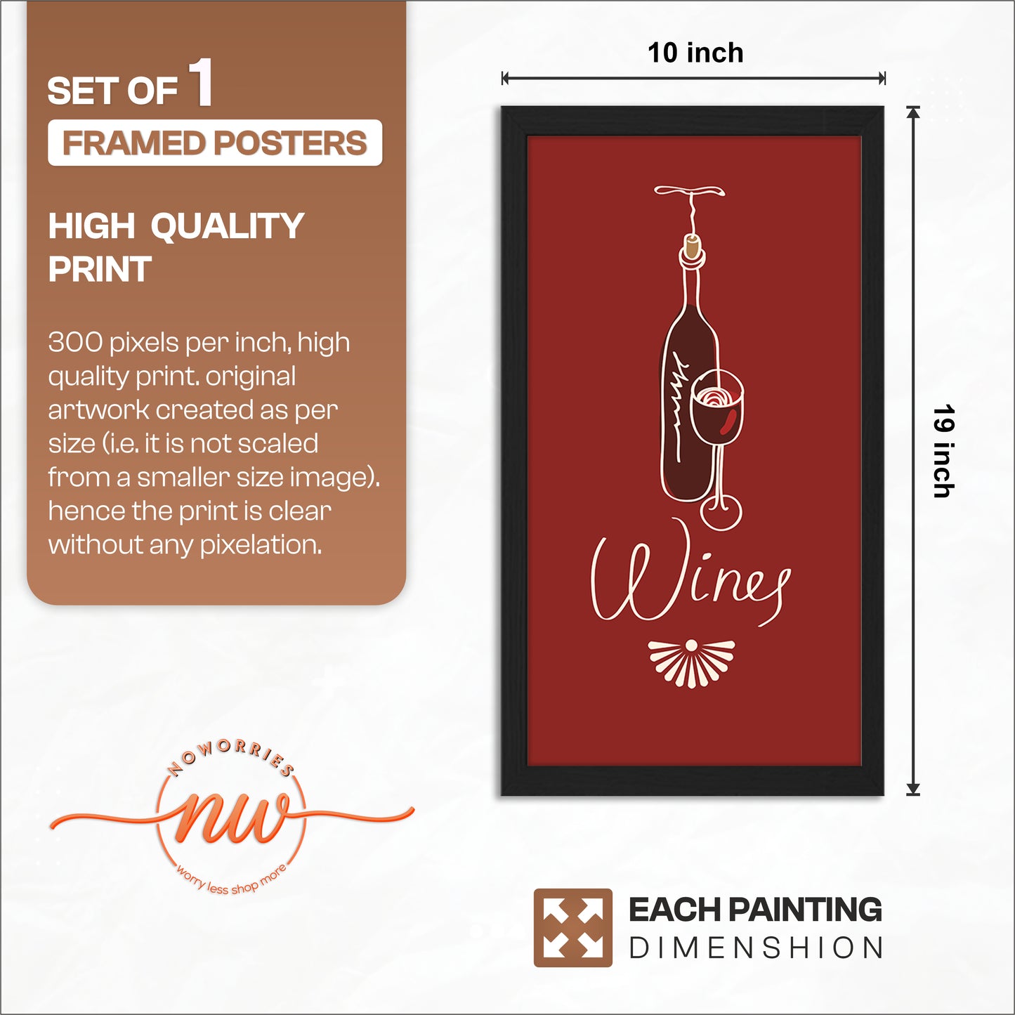Wine Bottle Wall Art