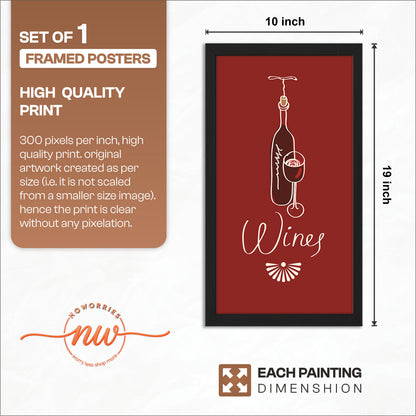 Wine Bottle Wall Art