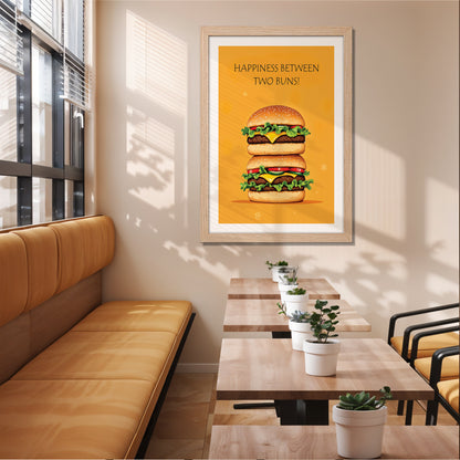 Burger Joy Wall Frame