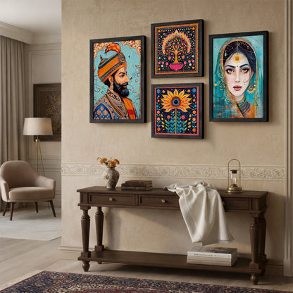 Royal Heritage Frames Set of 4