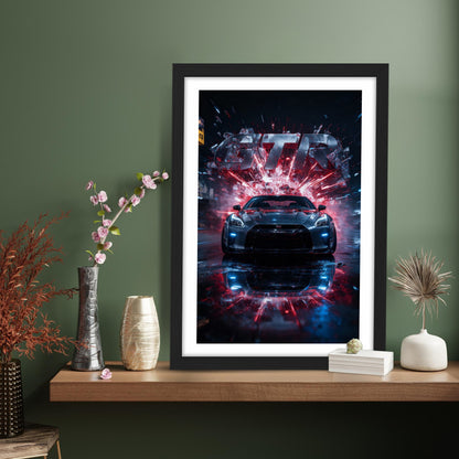 GTR Burst Wall Frame