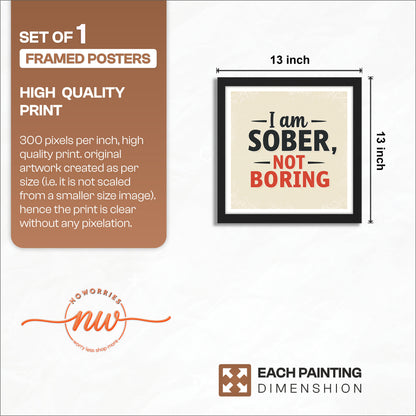 Sober Quote Art