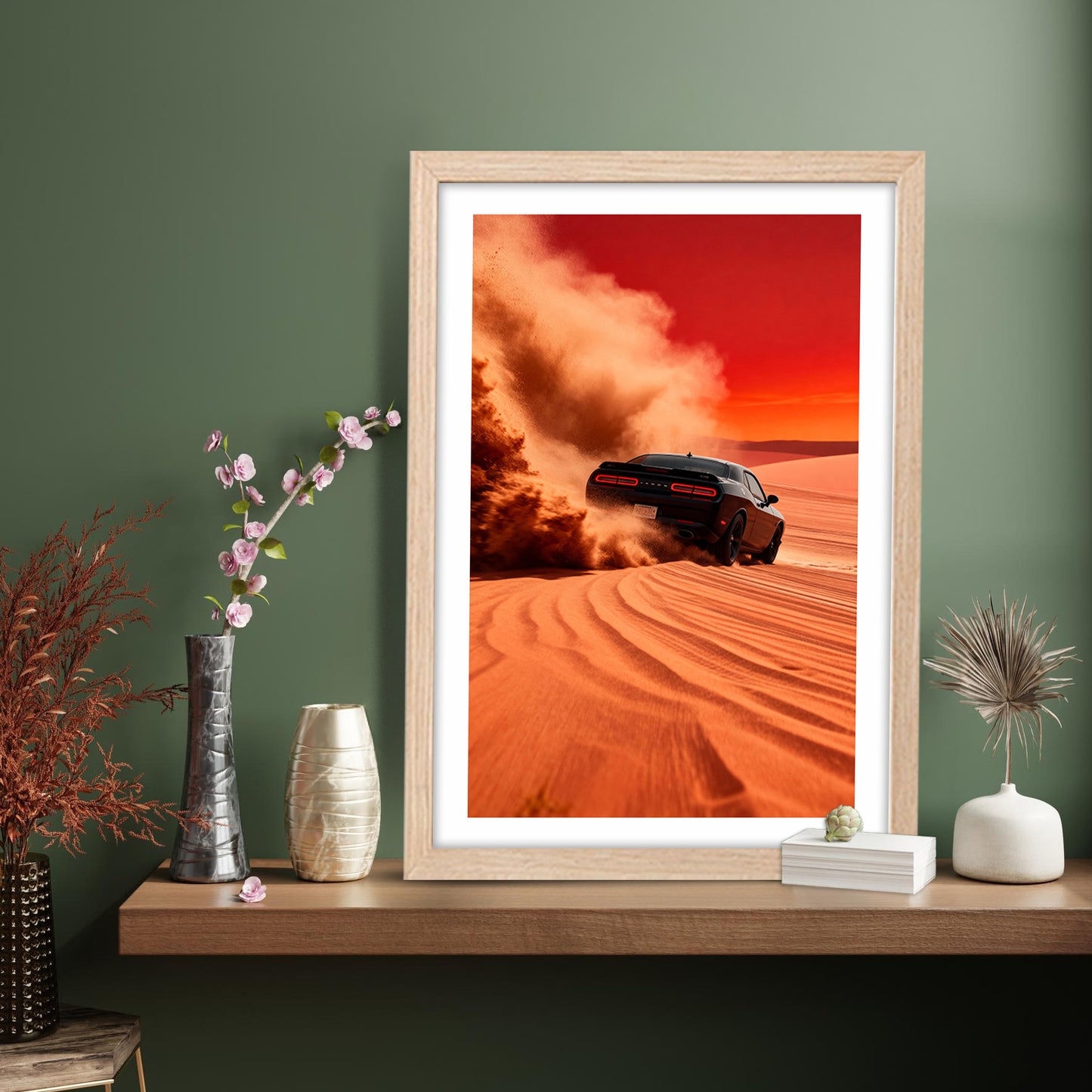 Dodge Challenger Sandstorm Drift Wall Frame