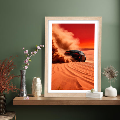 Dodge Challenger Sandstorm Drift Wall Frame