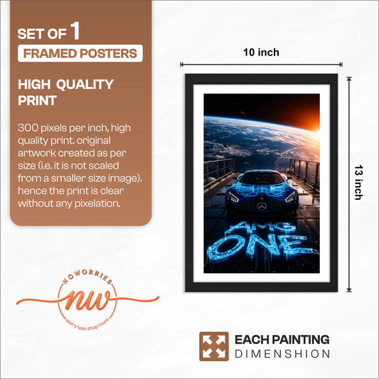 AMG One Space Edition Wall Frame