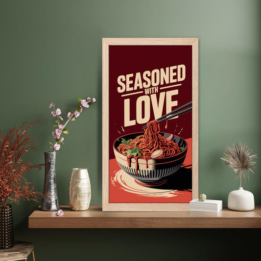 Seasoned Noodles Wall Art