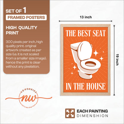 The Best Seat Wall Frame