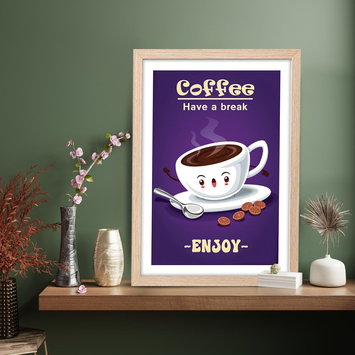 Coffee Break Wall Frame