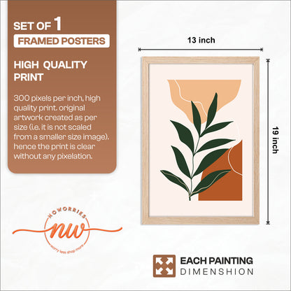 Contemporary Plant Wall Decor