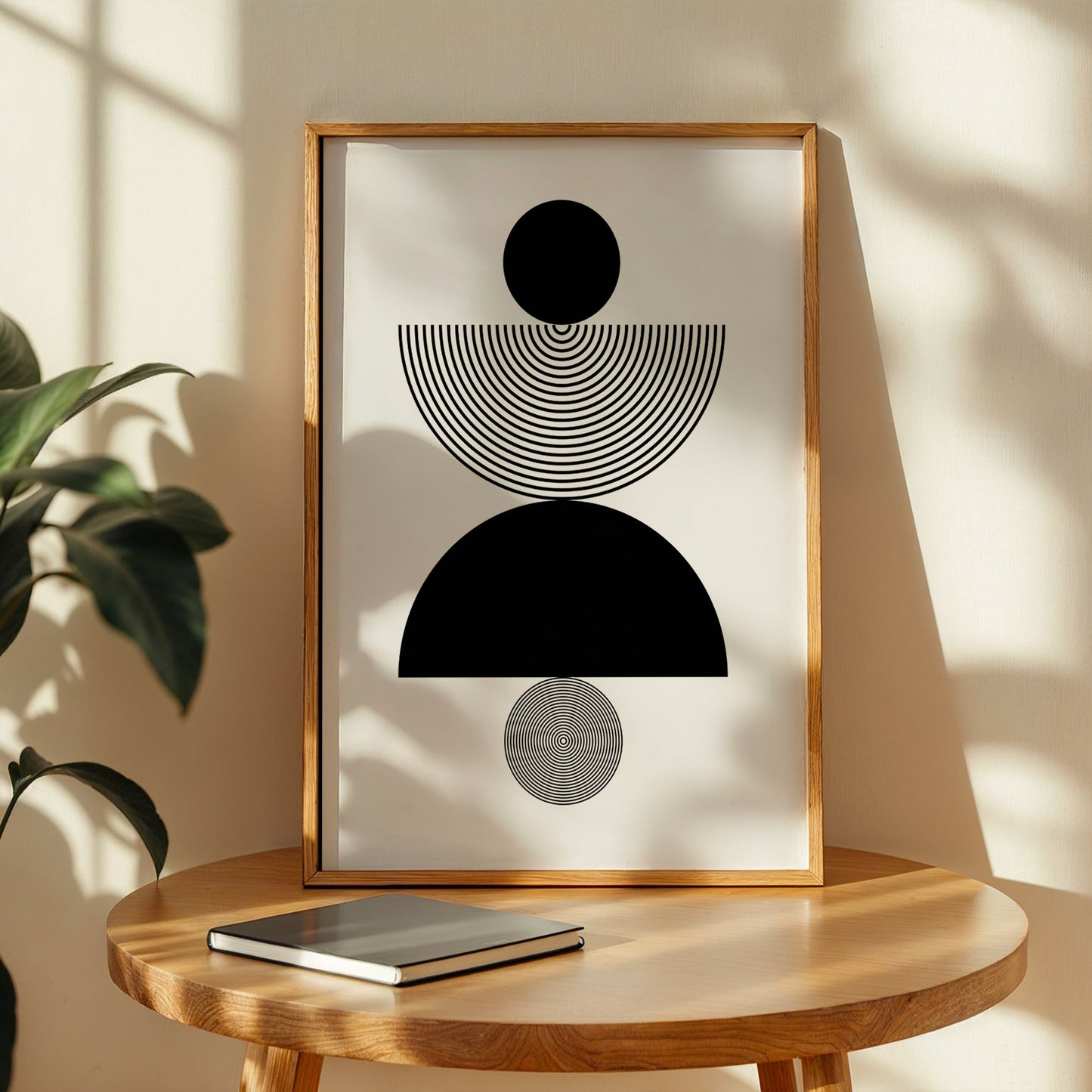 Geometric Circle Abstract Print