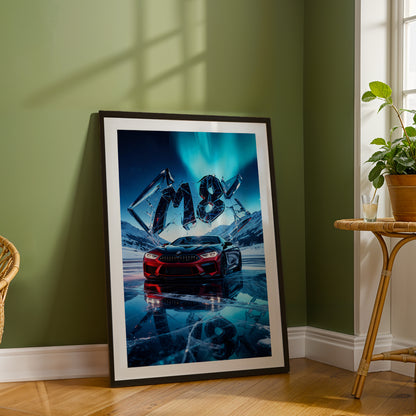 BMW M8 Arctic Performance Wall Frame