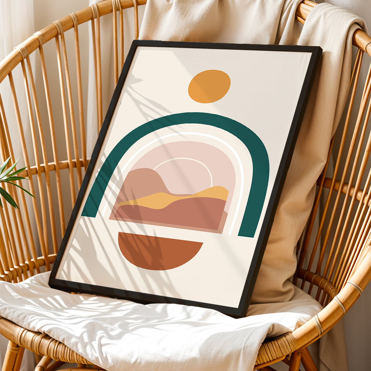 Desert Arch Minimalist Wall Art