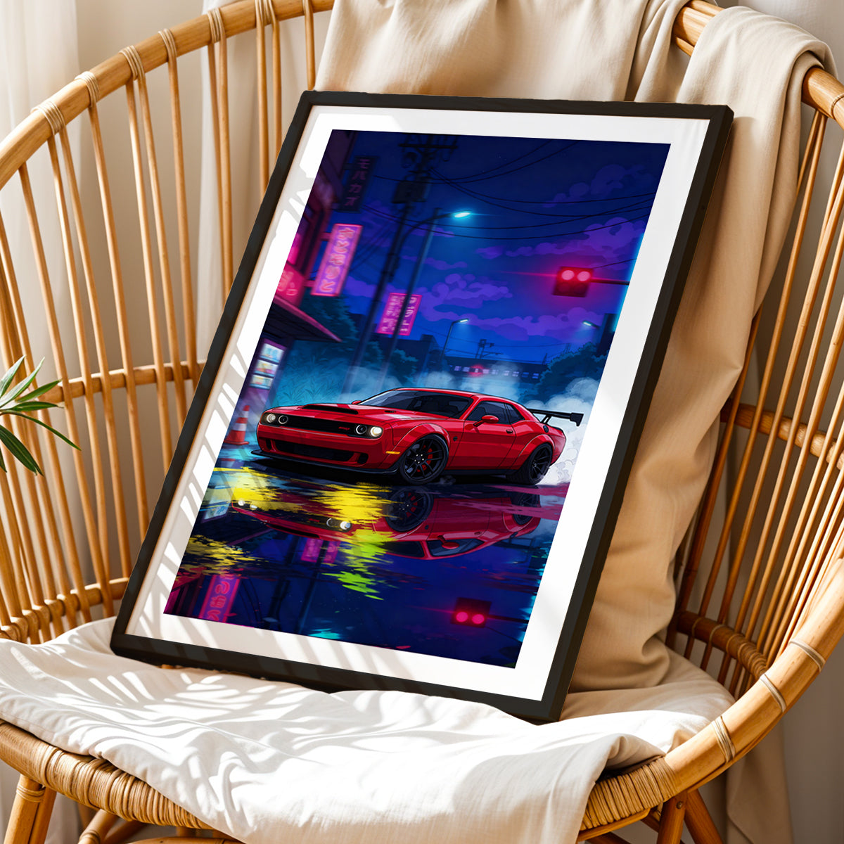 JDM Street Car Wall Art
