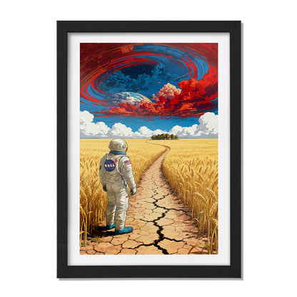 Astronaut Adventure in Farm Frame