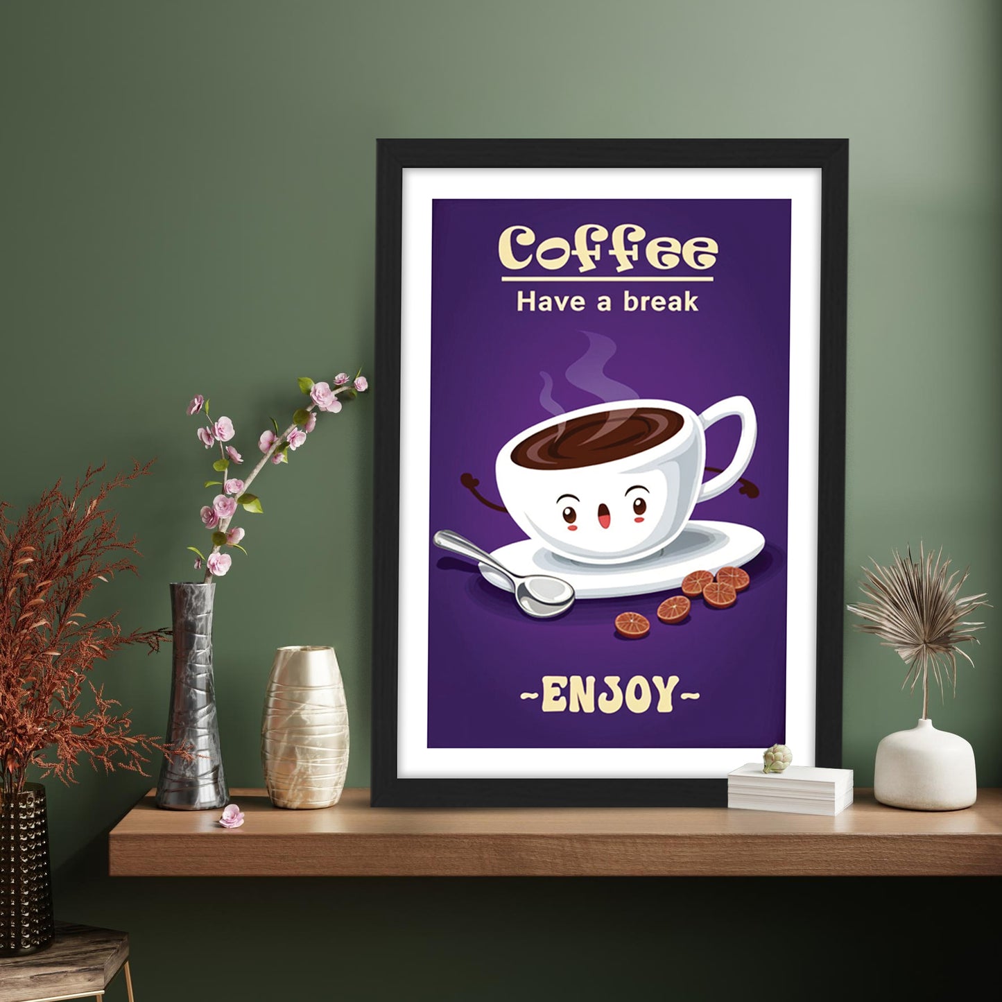 Coffee Break Wall Frame