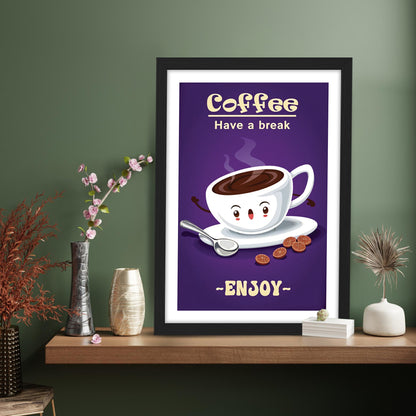 Coffee Break Wall Frame