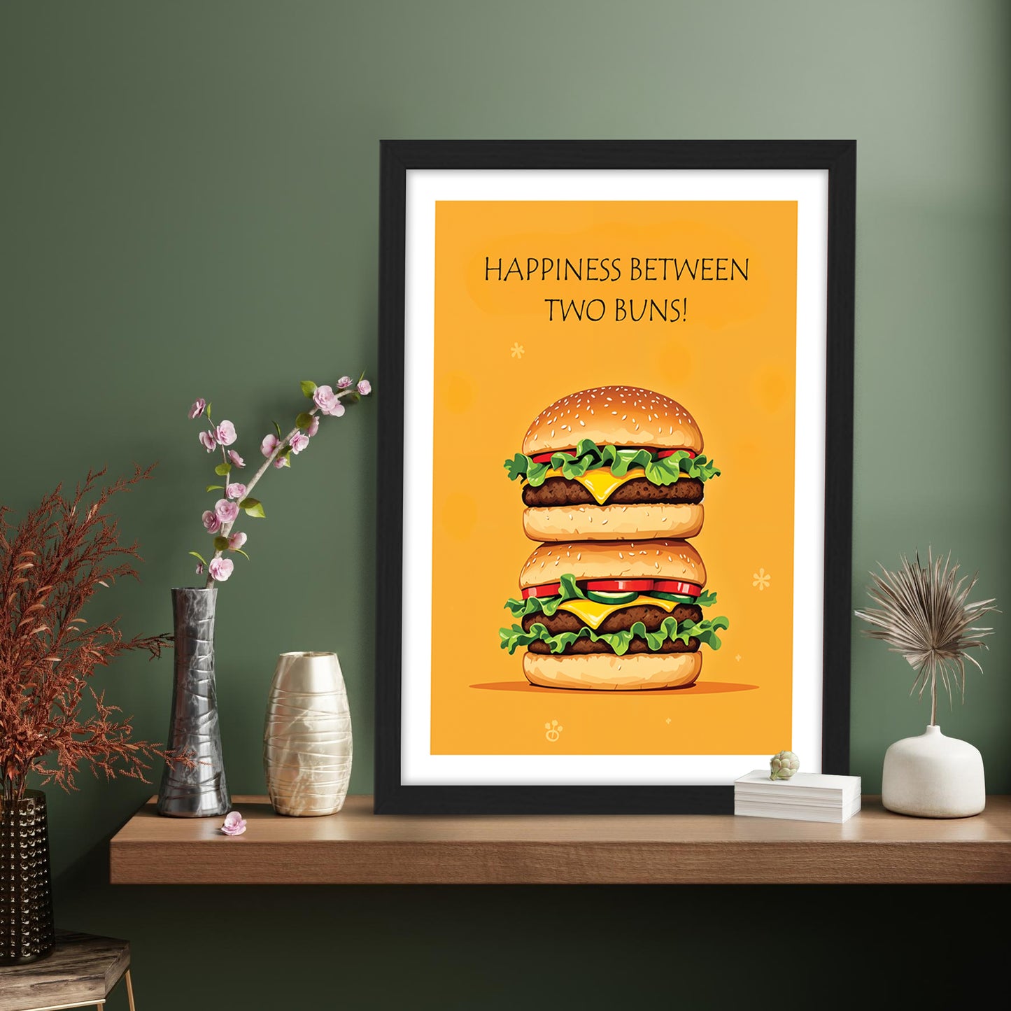 Burger Joy Wall Frame