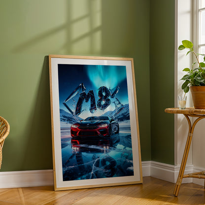 BMW M8 Arctic Performance Wall Frame