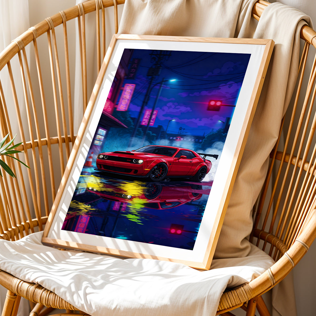 JDM Street Car Wall Art