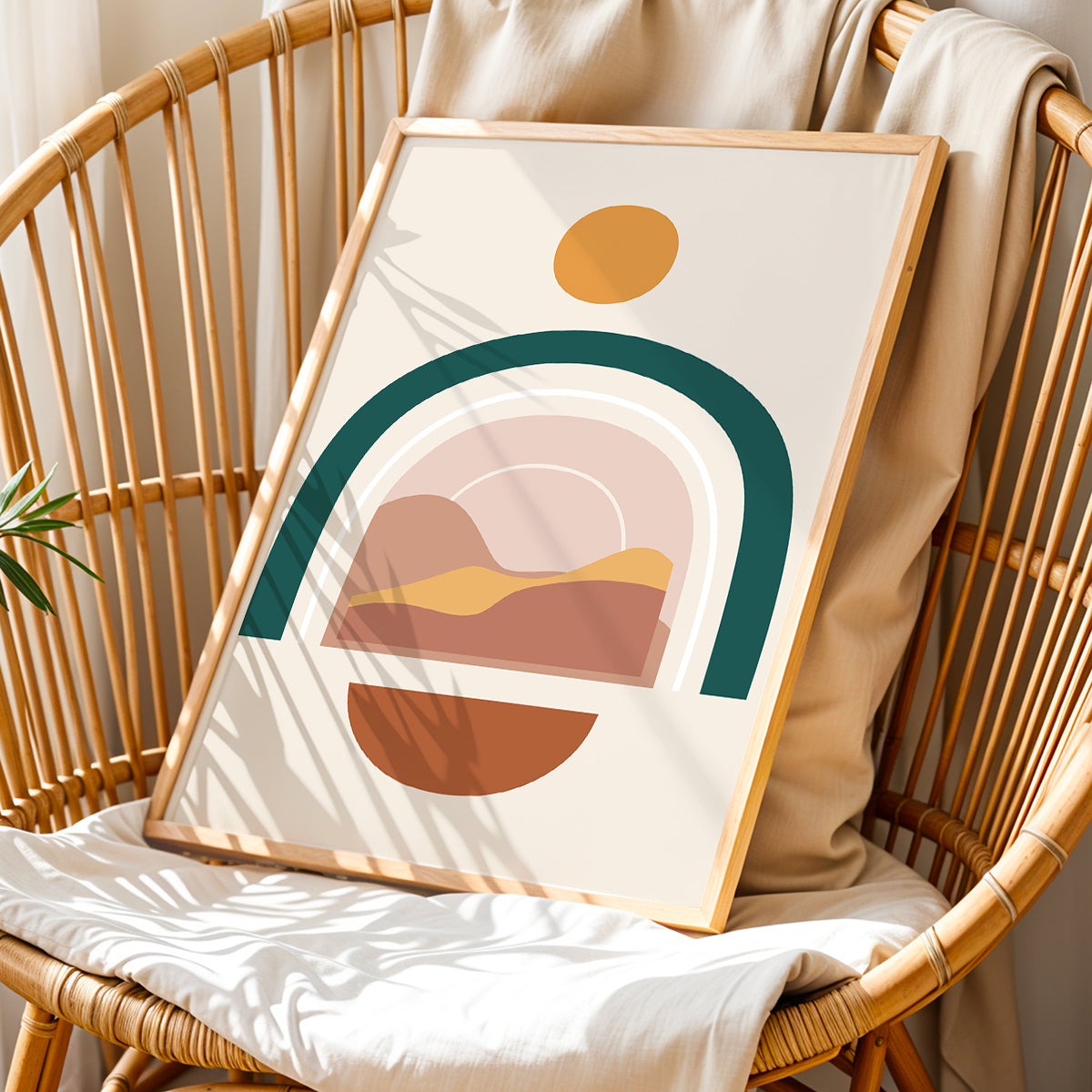 Desert Arch Minimalist Wall Art