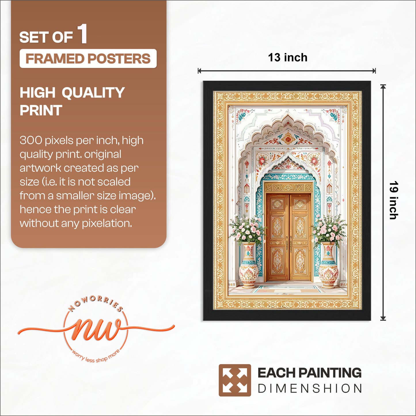 Royal Palace Door Wall Art