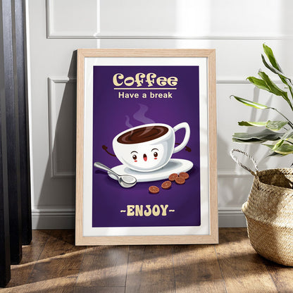 Coffee Break Wall Frame