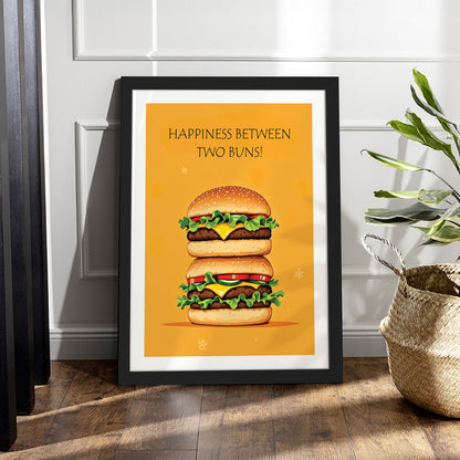 Burger Joy Wall Frame