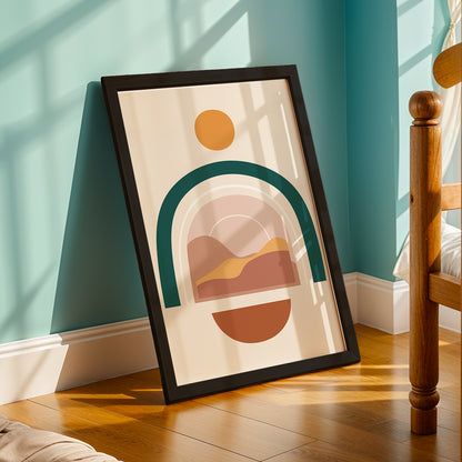 Desert Arch Minimalist Wall Art