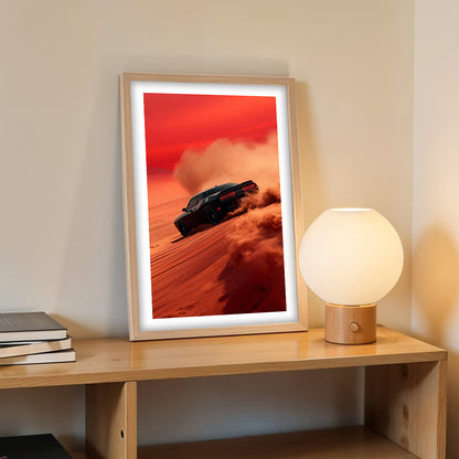 Dodge Challenger Desert Drift Wall Frame