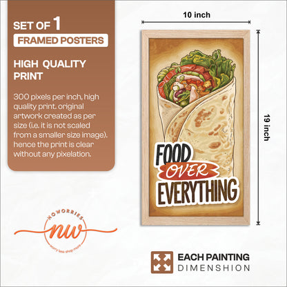 Food Wrap Wall Decor
