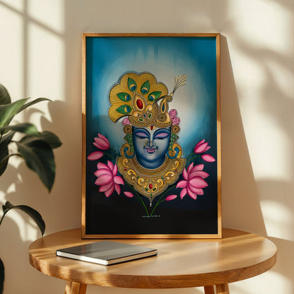 Shri Krishna Serenity Wall Art