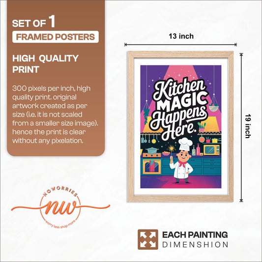 Kitchen Magic Wall Frame