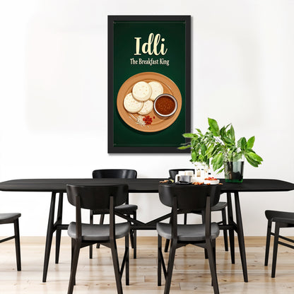 Idli Mornings Wall Frame