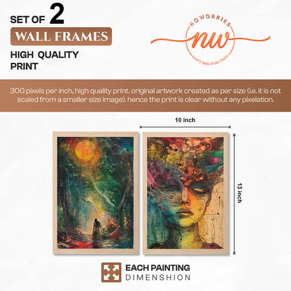 Dreamscape Portrait Wall Art Set