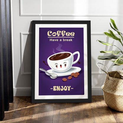 Coffee Break Wall Frame