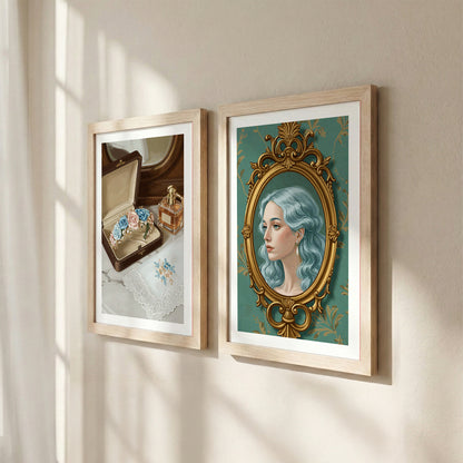 Vintage Elegance Wall Art Set