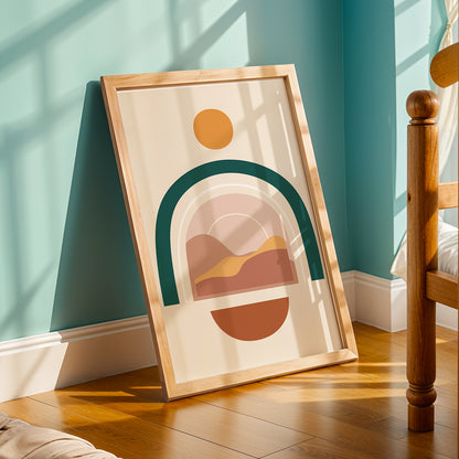 Desert Arch Minimalist Wall Art