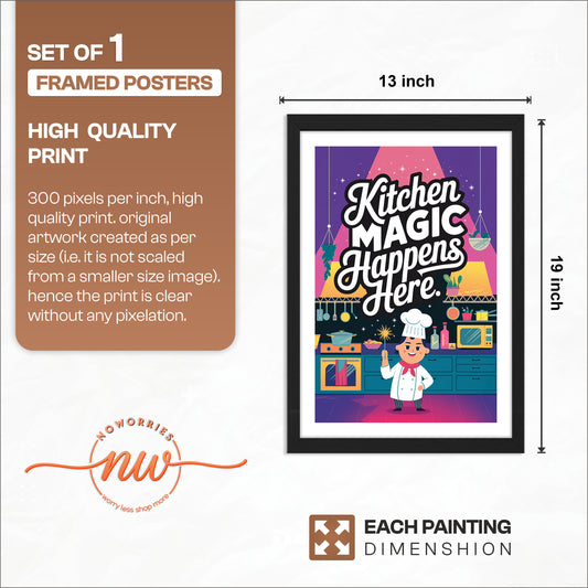 Kitchen Magic Wall Frame