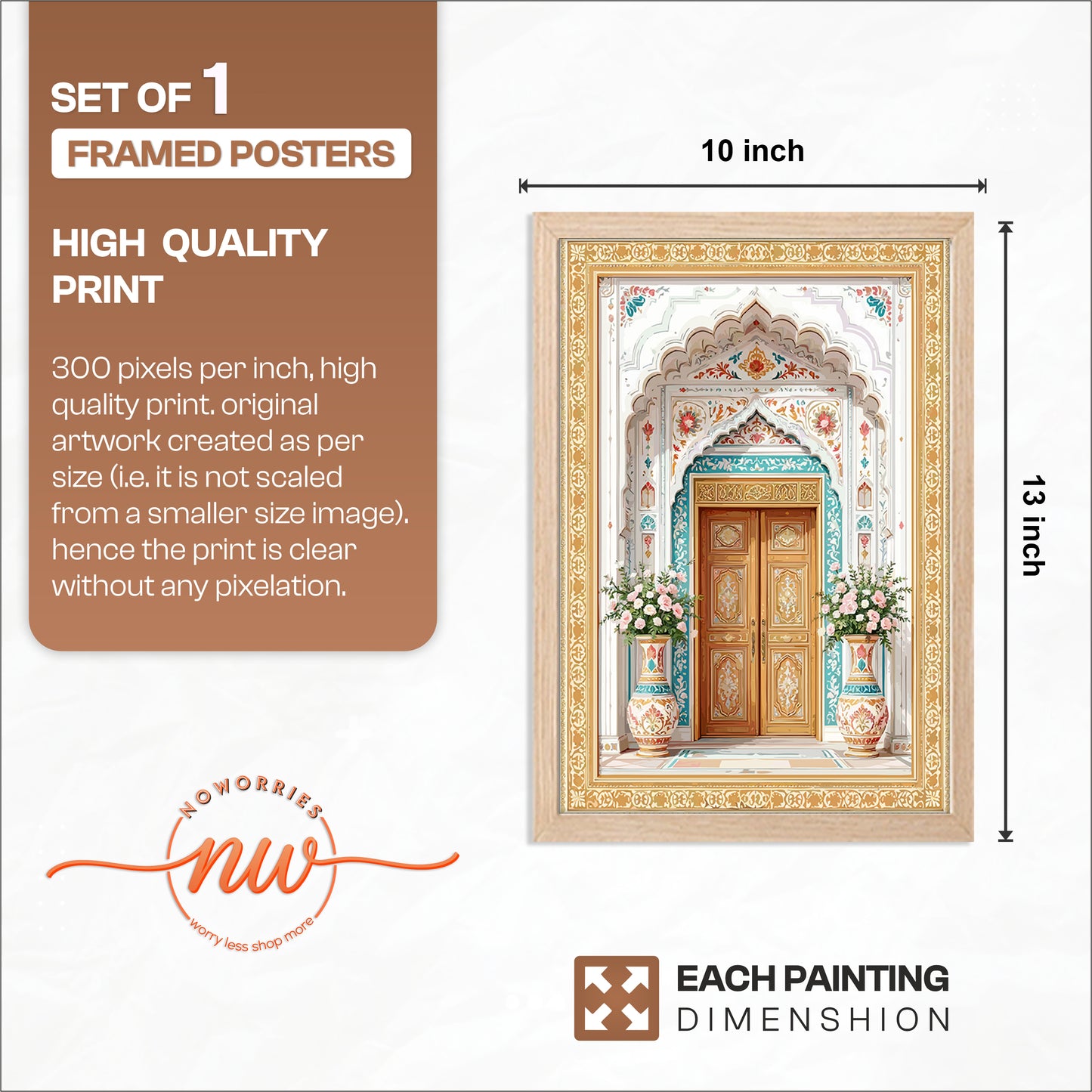 Royal Palace Door Wall Art