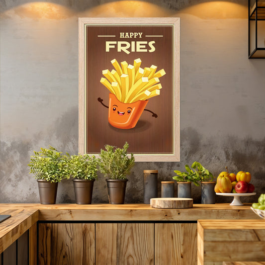 Fries Fun Wall Frame