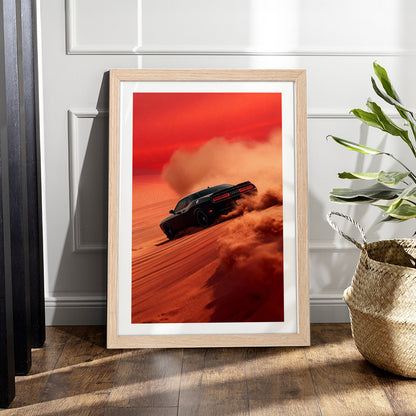 Dodge Challenger Desert Drift Wall Frame