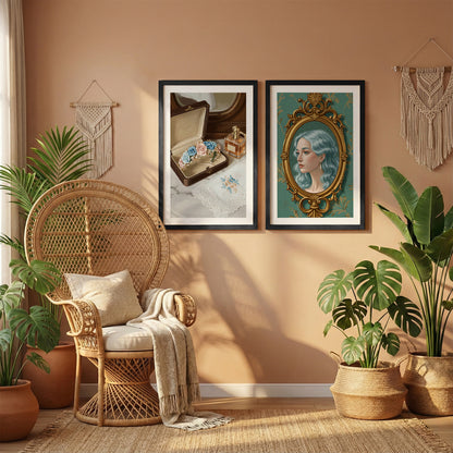 Vintage Elegance Wall Art Set