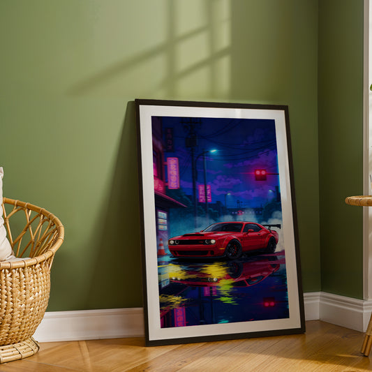 JDM Street Car Wall Art