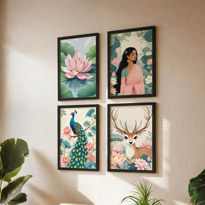 Nature & Grace Wall Art Set of 4