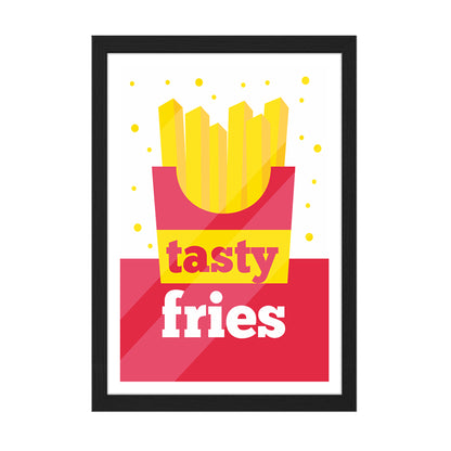 Tasty Fries Wall Frame
