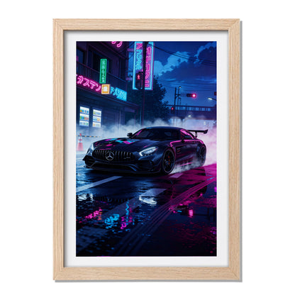 Midnight Racer Poster Frame