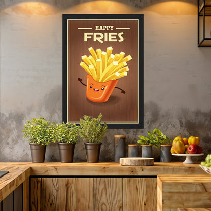 Fries Fun Wall Frame